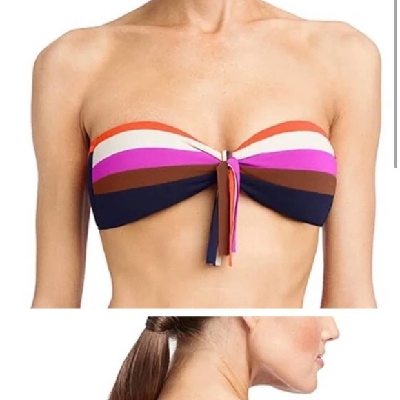 ROBIN PICCONE BILLIE BANDEAU BIKINI TOP L - Picture 6 of 7